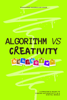 Algorithm vs Creativity — Book Cover